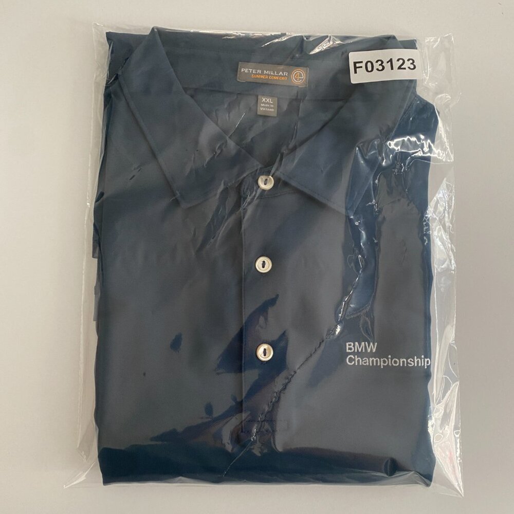 Peter Millar Teal Blue BMW Championship Polo - Picture 11 of 11